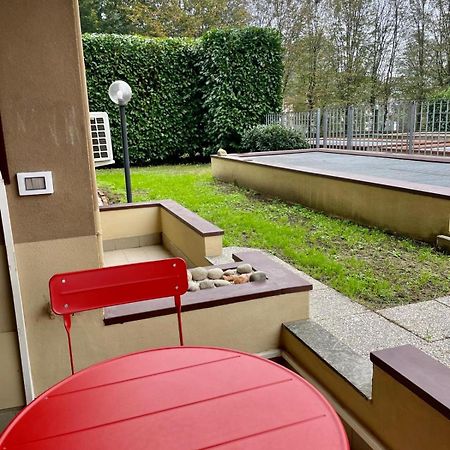 Ferienwohnung 33 Borgo Ticino Lux Free Parking & Private Garden Pavia Exterior foto